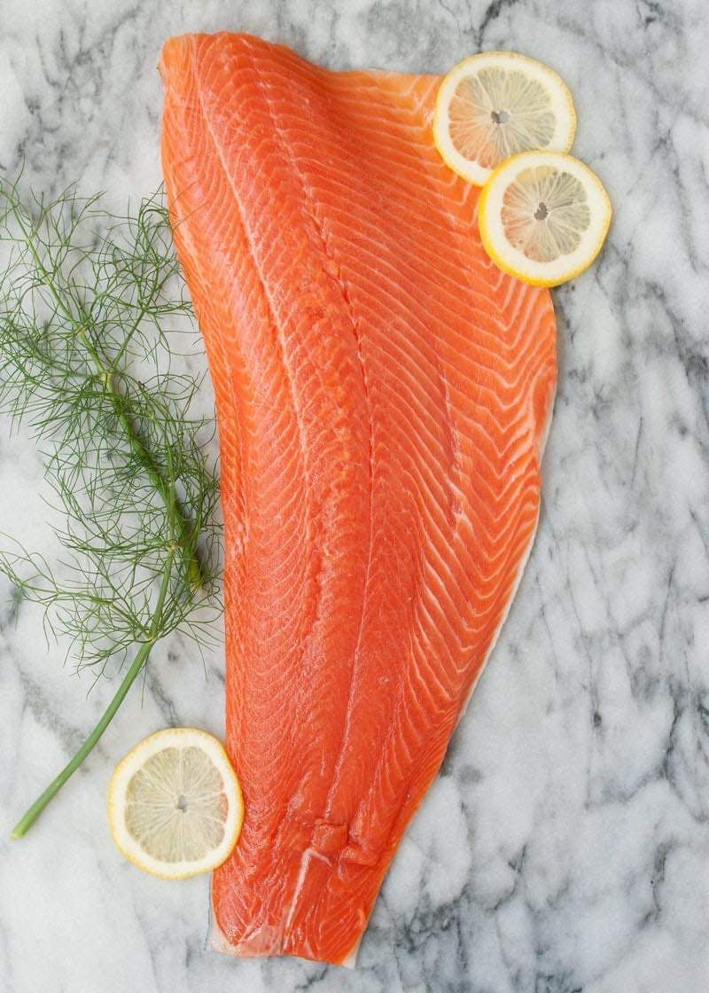 Fresh Salmon - Full Sides
